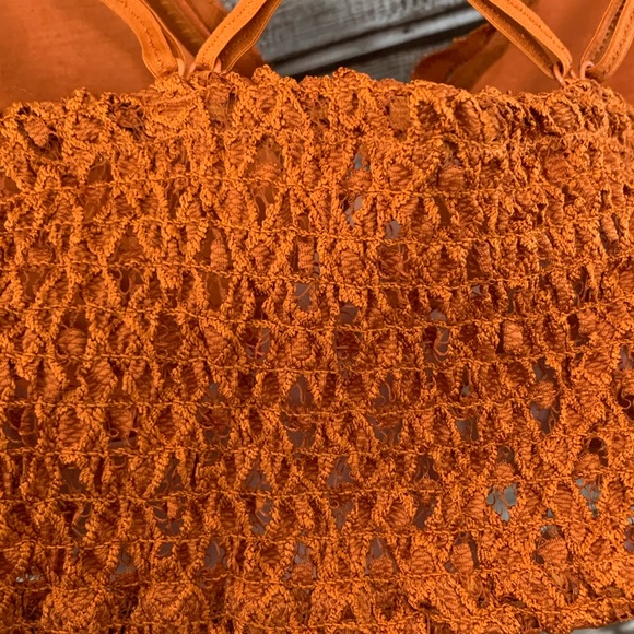 Scalloped Lace Rust Bralette - Picture 8 of 8